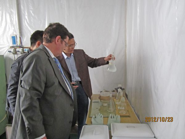 德国西门子影像增强器总工Mr.Brandner 行来我公司访问洽谈业务