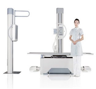 电动升降式胸片架