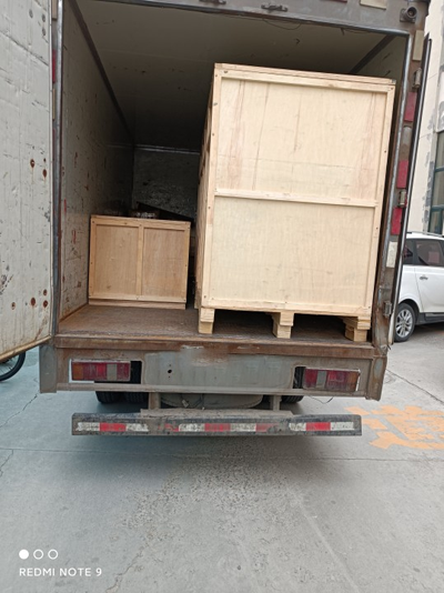 300mA镰刀臂X光机（装车图）