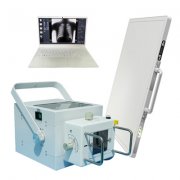 美国客户咨询便携式X光机拍宠物狗