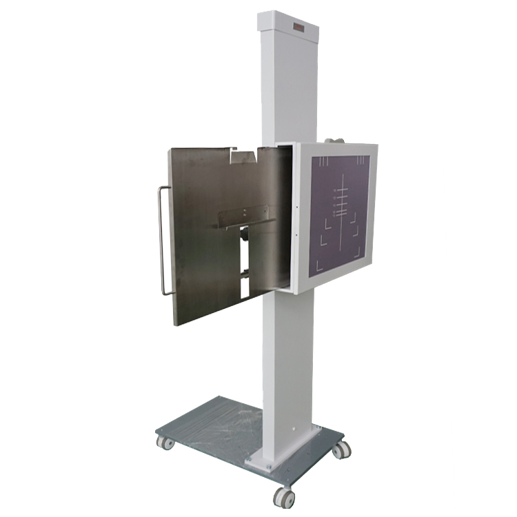 侧装片胸片架搭配IP板平板探测器使用