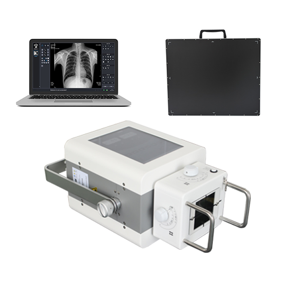 搭配平板探测器组合成为便携DR