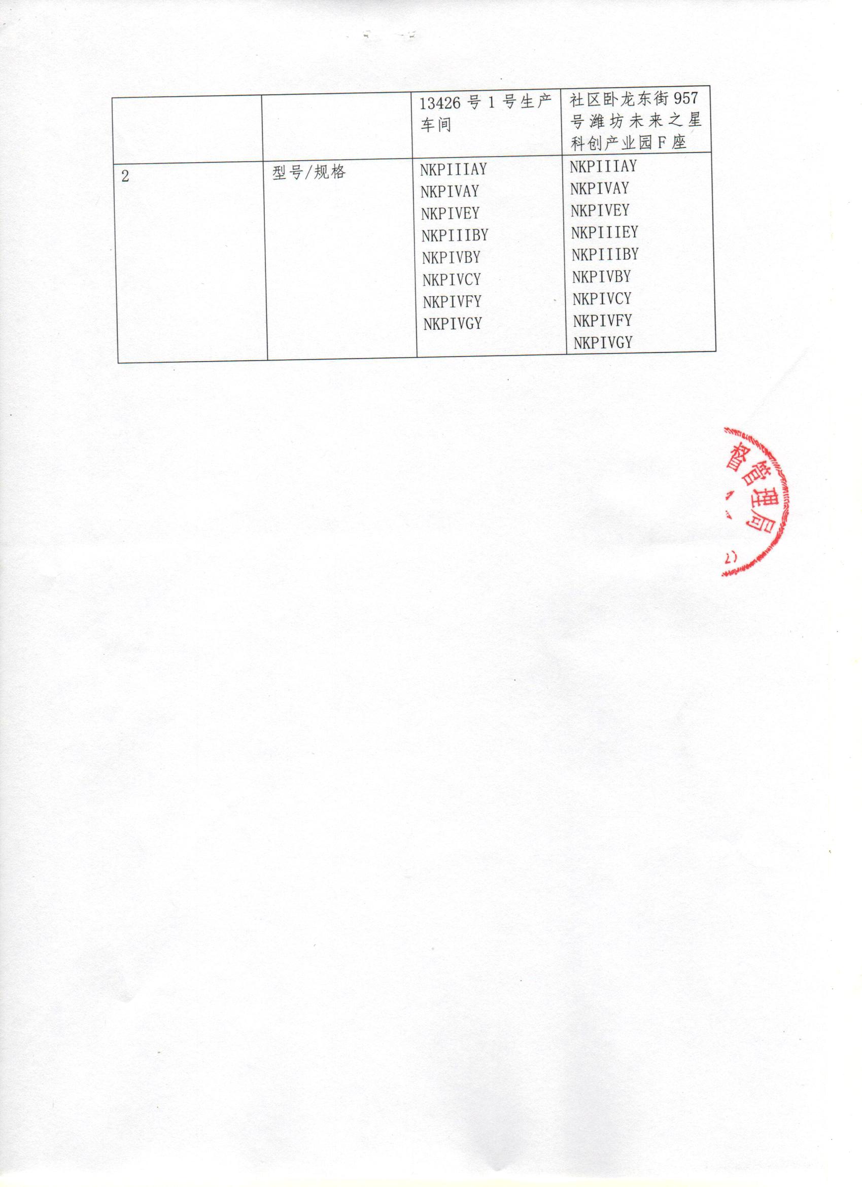 摄影平床备案表